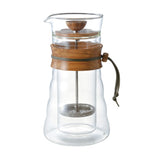 Hario koffie pers dubbel glas